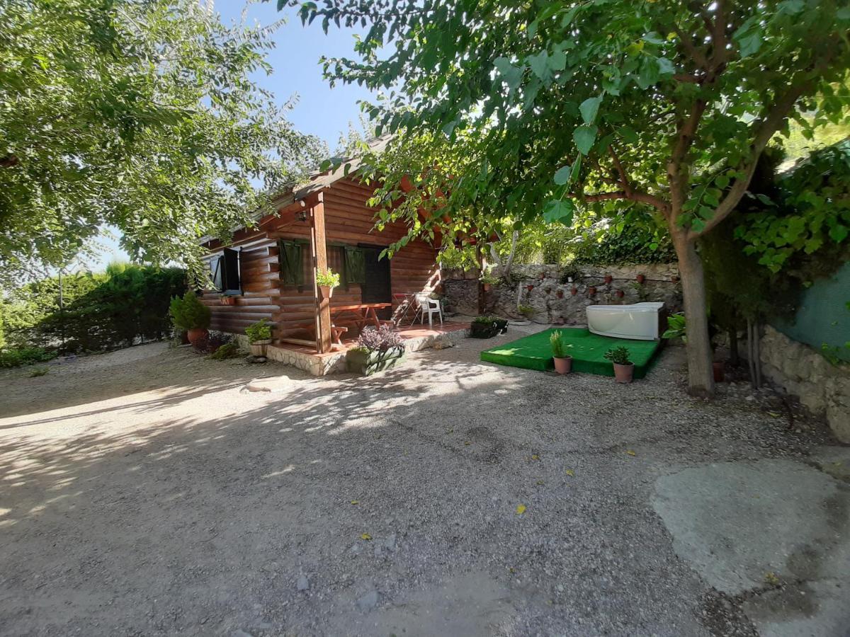 Cabana De Madera La Encina Burunchel Εξωτερικό φωτογραφία