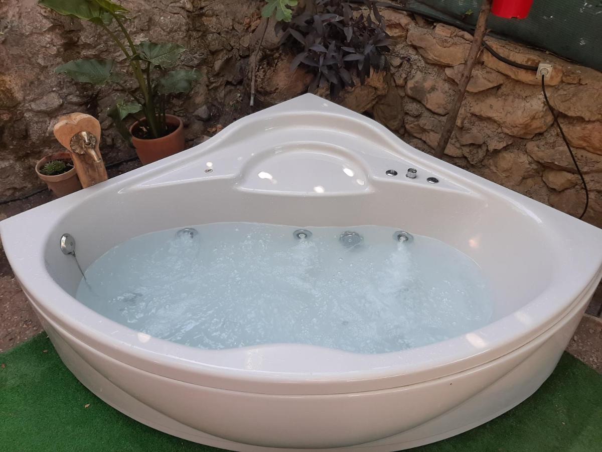 Cabana De Madera La Encina Burunchel Εξωτερικό φωτογραφία