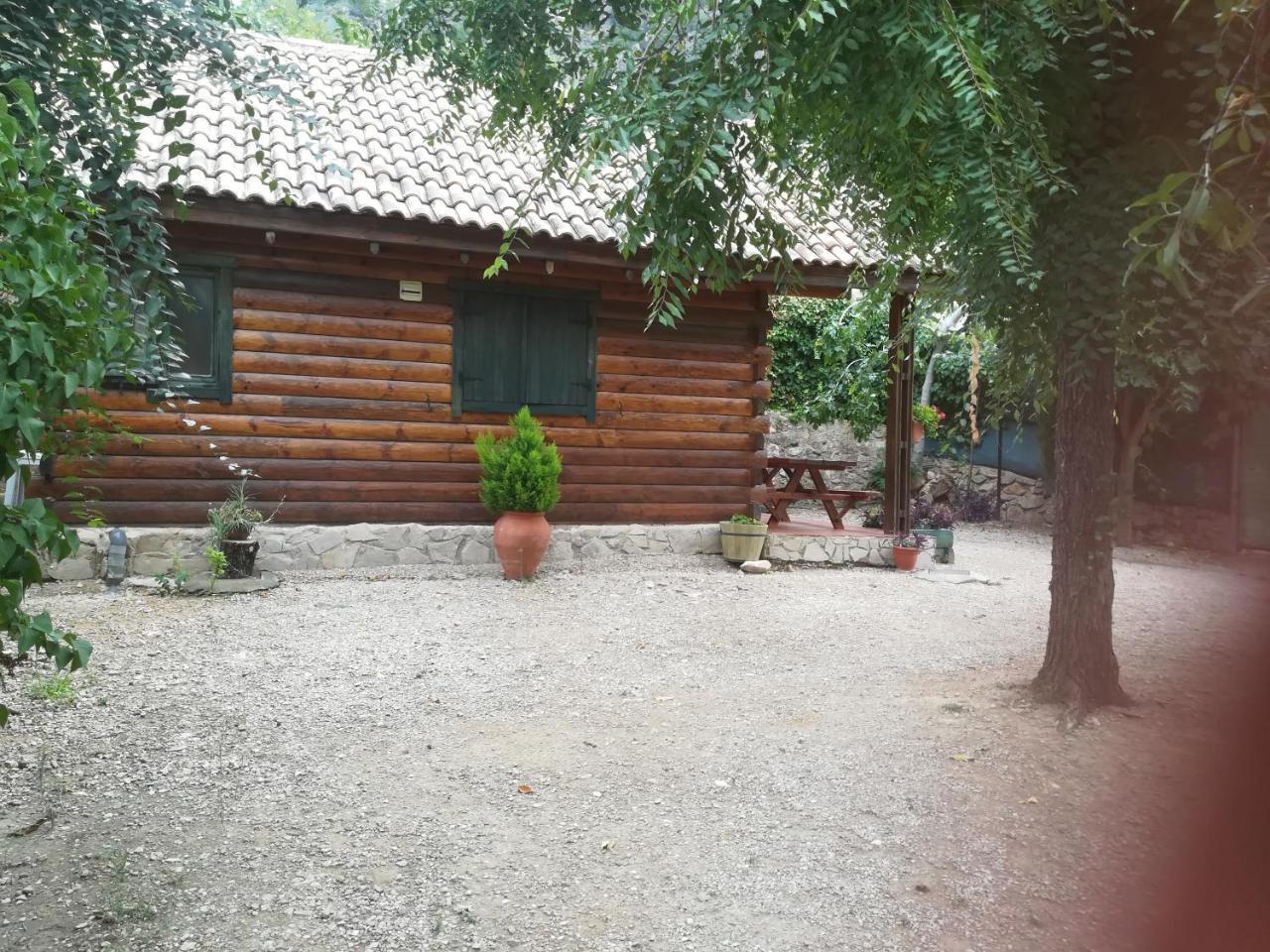 Cabana De Madera La Encina Burunchel Εξωτερικό φωτογραφία