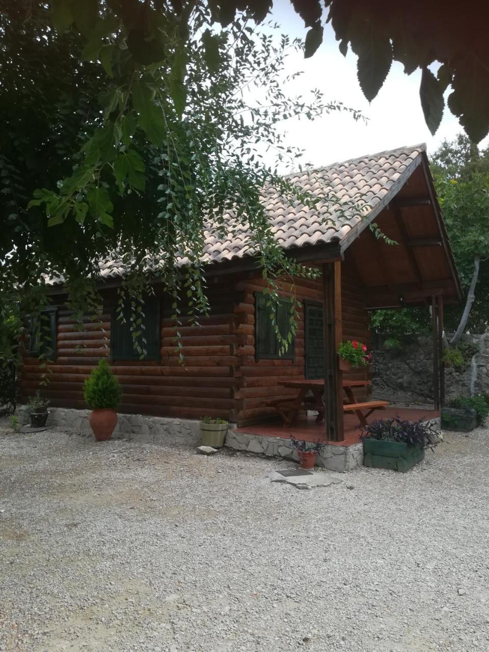 Cabana De Madera La Encina Burunchel Εξωτερικό φωτογραφία